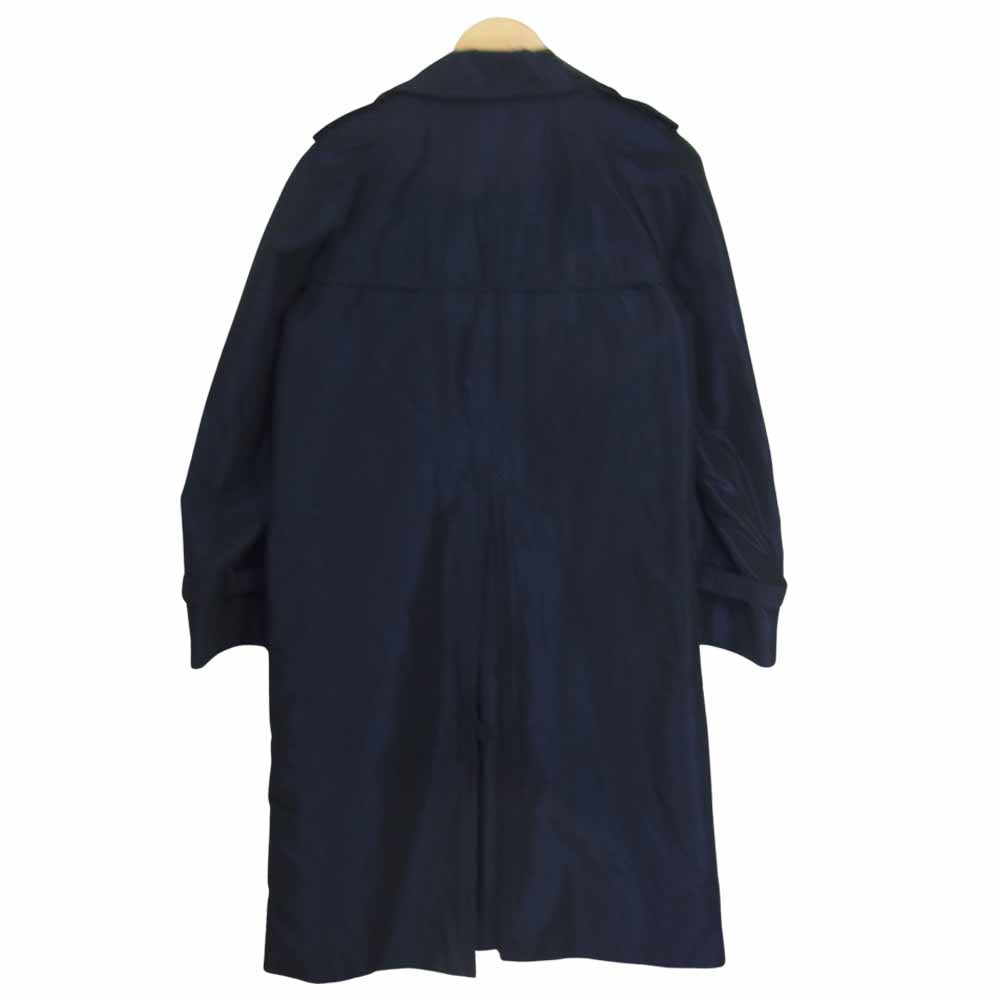 Aquascutum アクアスキュータム 1254080 着脱可能キルティングライナー付 トレンチコート ネイビー系 8【中古】