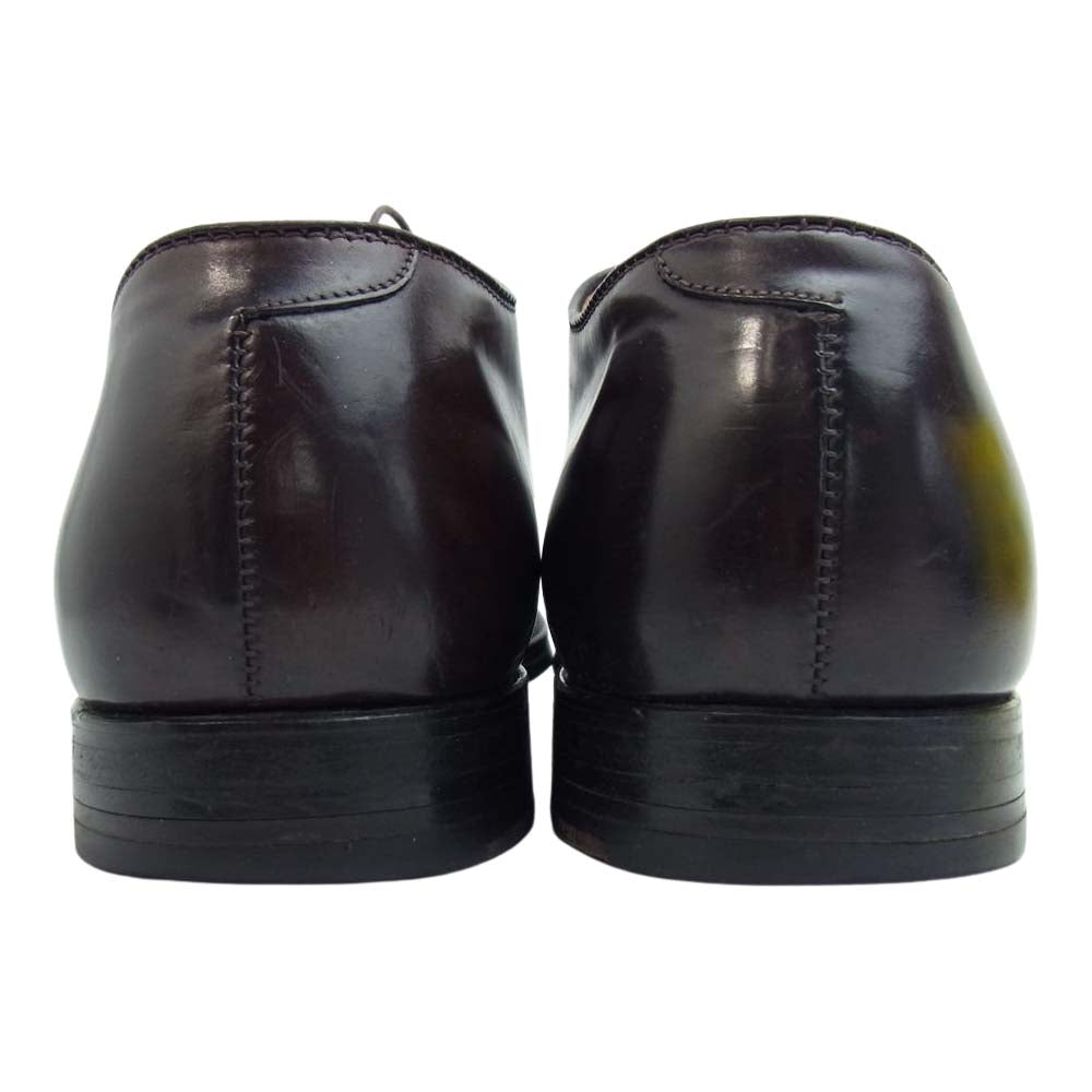 ALDEN オールデン × Brooks Brothers ブルックスブラザーズ SHELL CORDOVAN シェルコードバン キャップトゥ シューズ バーガンディー US10.5D【中古】