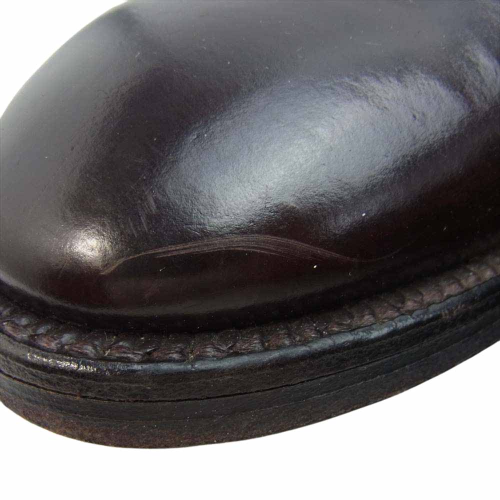 ALDEN オールデン × Brooks Brothers ブルックスブラザーズ SHELL CORDOVAN シェルコードバン キャップトゥ シューズ バーガンディー US10.5D【中古】