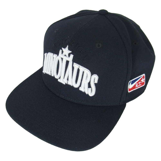 NIKE ナイキ × Riccardo Tisci リカルドティッシ MINOTAURS ADJUSTABLE CAP ロゴ 刺繍 キャップ ブラック系【中古】