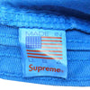 Supreme シュプリーム 21SS Overdyed Camo Camp Cap オーバーダイ カモ キャンプ キャップ ブルー系【中古】