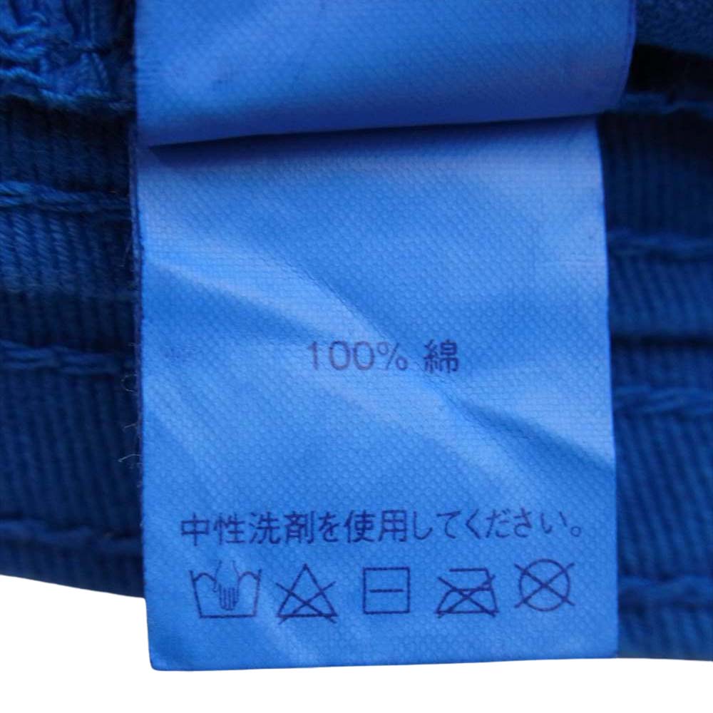 Supreme シュプリーム 21SS Overdyed Camo Camp Cap オーバーダイ カモ キャンプ キャップ ブルー系【中古】