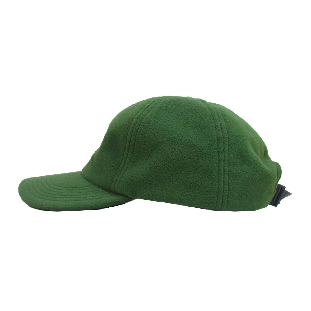 Supreme シュプリーム 20AW WINDSTOPPER Small Box Earflap 6-Panel ウインドストッパー スモール ボックスロゴ イヤーフラップ 6パネル フリース キャップ グリーン系【極上美品】【中古】