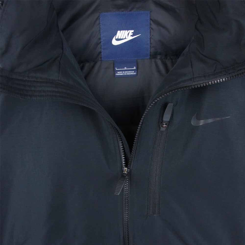 NIKE ナイキ 614687-010 中綿 ダウン ジャケット インドネシア製 ブラック系 L【中古】