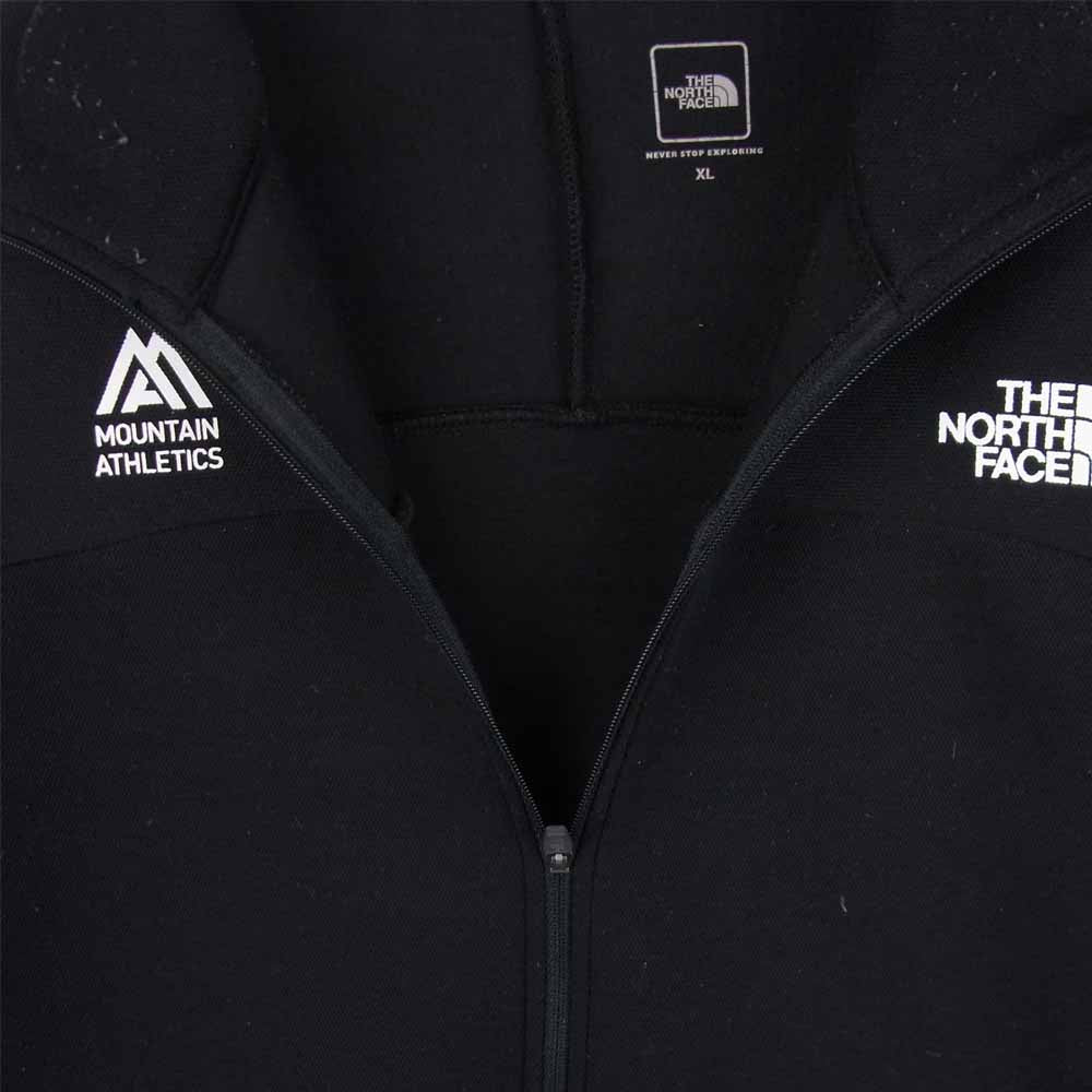 THE NORTH FACE ノースフェイス NT61688 スペーサー ニット ジャージ ジャケット 中国製 ブラック系【中古】