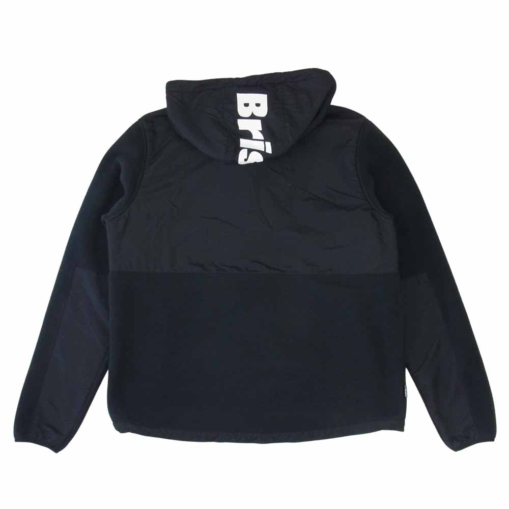 F.C.R.B. エフシーアールビー 16AW FCRB-167020 POLARTEC FLEECE HYBRID BLOUSON フリース ハイブリッド ブルゾン ブラック系 XL【中古】