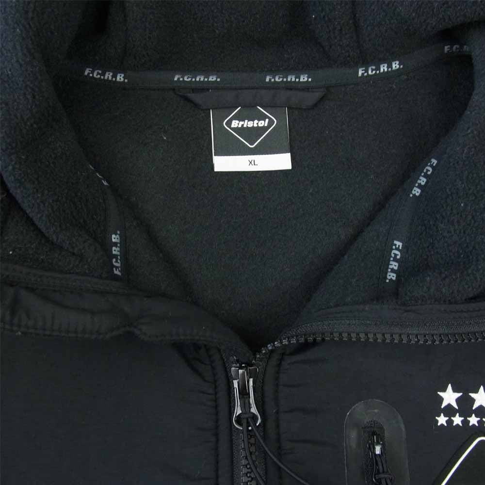 F.C.R.B. エフシーアールビー 16AW FCRB-167020 POLARTEC FLEECE HYBRID BLOUSON フリース ハイブリッド ブルゾン ブラック系 XL【中古】
