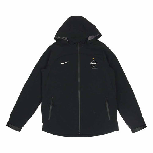 F.C.R.B. エフシーアールビー 16SS 823116-010 × ナイキ NIKE WARM UP JACKET ウォーム アップ ジャケット ブラック系 XL【中古】