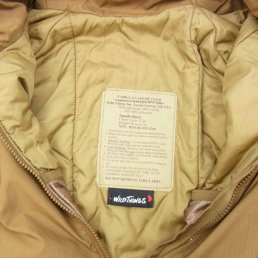 WILDTHINGS ワイルドシングス 8415-01-555-1266 USMC Primaloft Level 7 ECW Parka 米海兵隊レベル7 ジャケット SMALL-SHORT【中古】