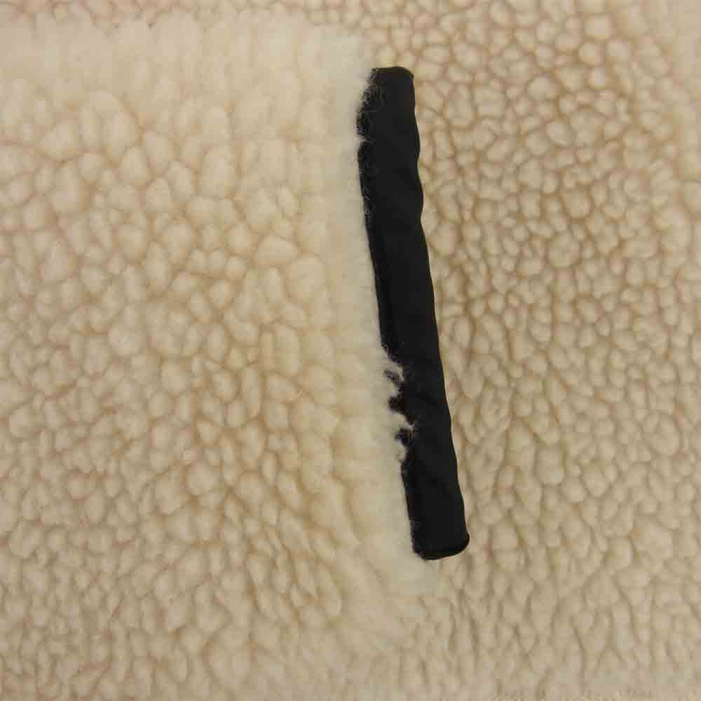 HYKE ハイク 18AW 182-17175-012 FAUX SHEARLING COAT ロング ボアコート オフホワイト系 1【美品】【中古】