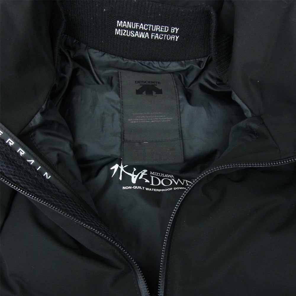DESCENTE デサント DAMMGK31U 水沢ダウン ジャケット アンカー  ブラック系 S【中古】
