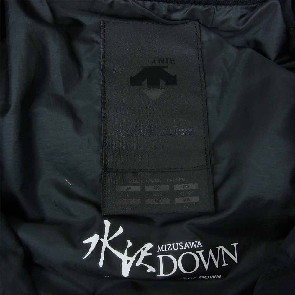 DESCENTE デサント DAMMGK31U 水沢ダウン ジャケット アンカー  ブラック系 S【中古】