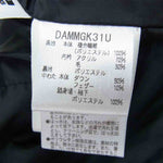 DESCENTE デサント DAMMGK31U 水沢ダウン ジャケット アンカー  ブラック系 S【中古】