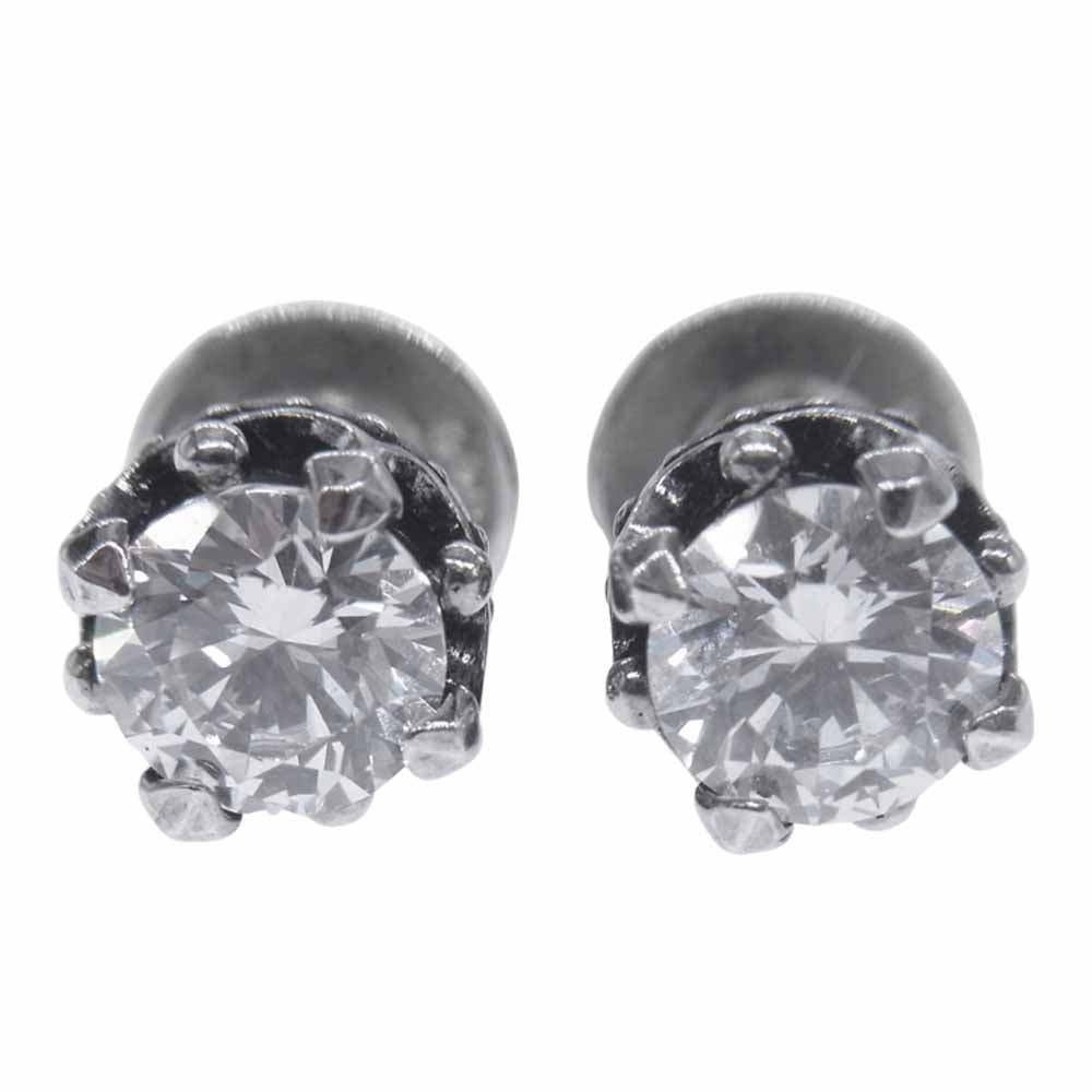 Justin Davis ジャスティンデイビス SEJ215 sh/clr DEBUTANT ピアス ジルコニア 2個セット シルバー系【中古】