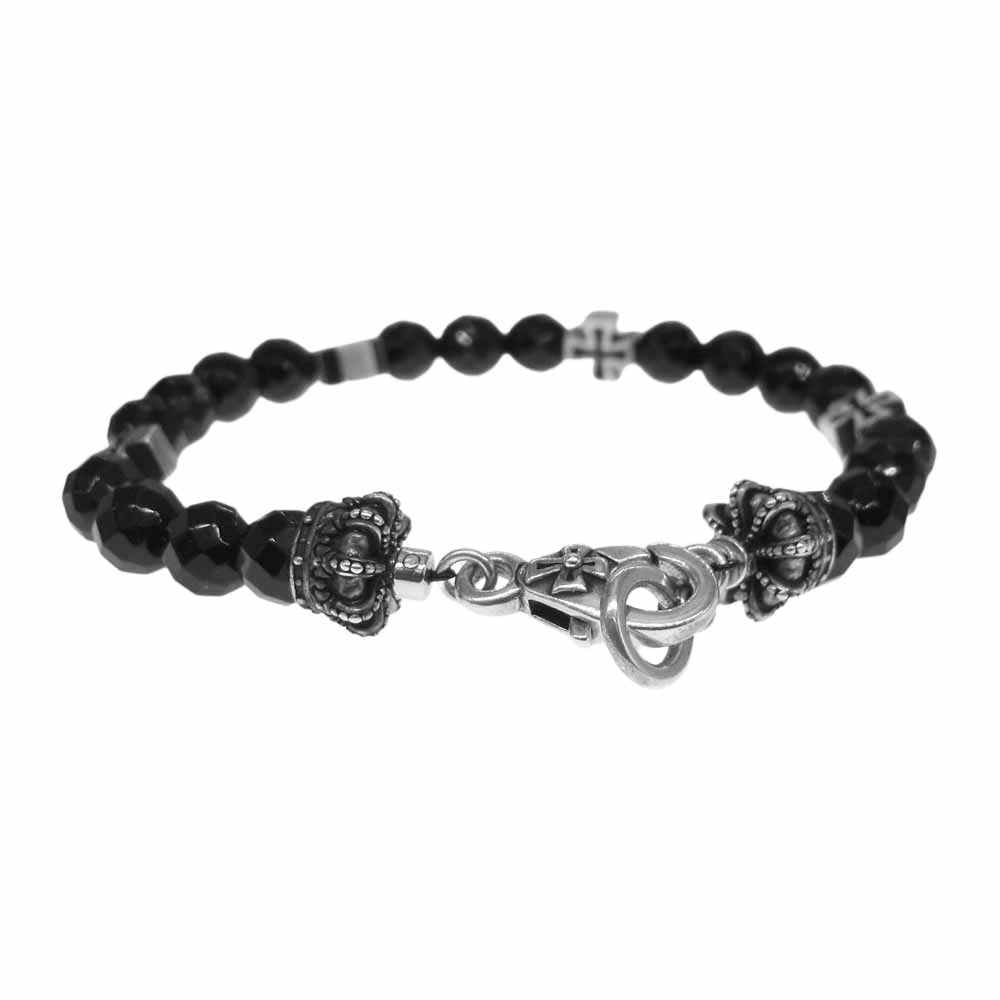 美品!ジャスティンデイビス SBJ439-1 LAFITTE ブレスレット 美品 ジャスティンデイビス SBJ439-1 LAFITTE ブレスレット オニキス