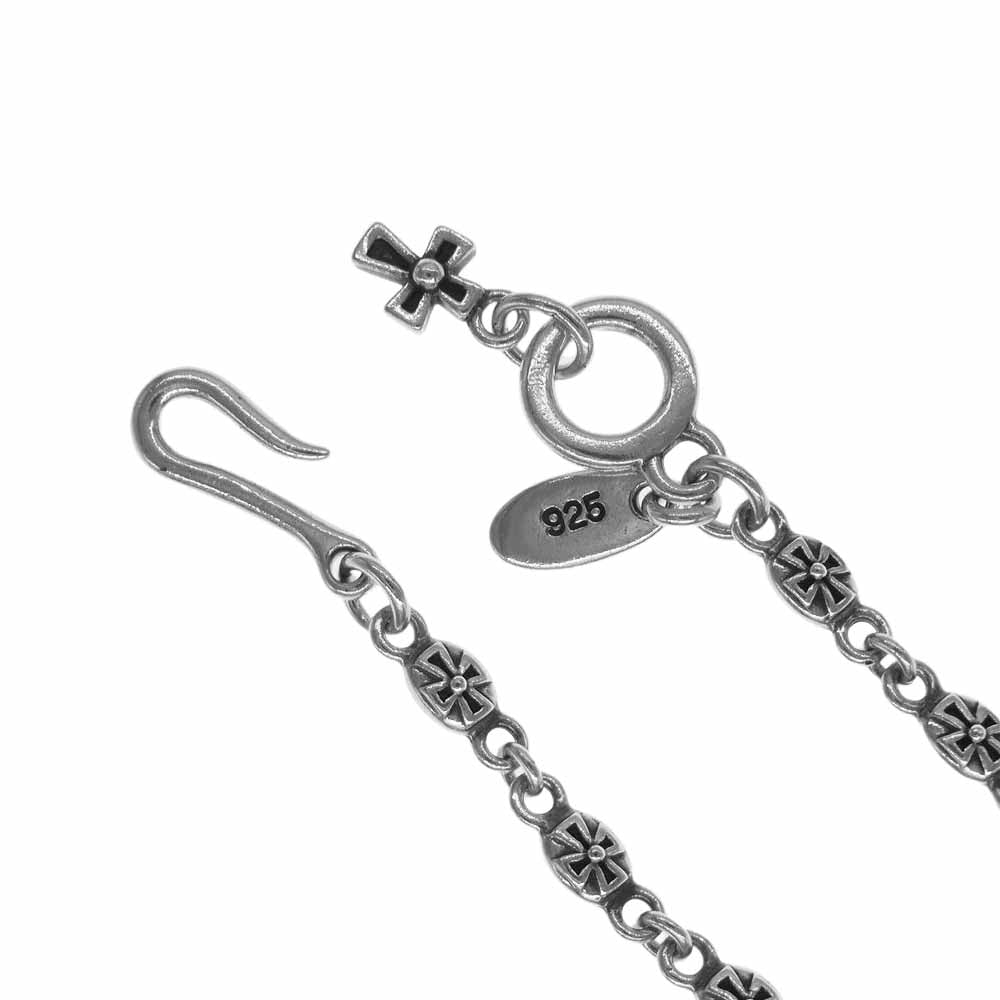 Justin Davis ジャスティンデイビス SNJ125 50cm TINY CROSS ネックレスチェーン シルバー系【中古】