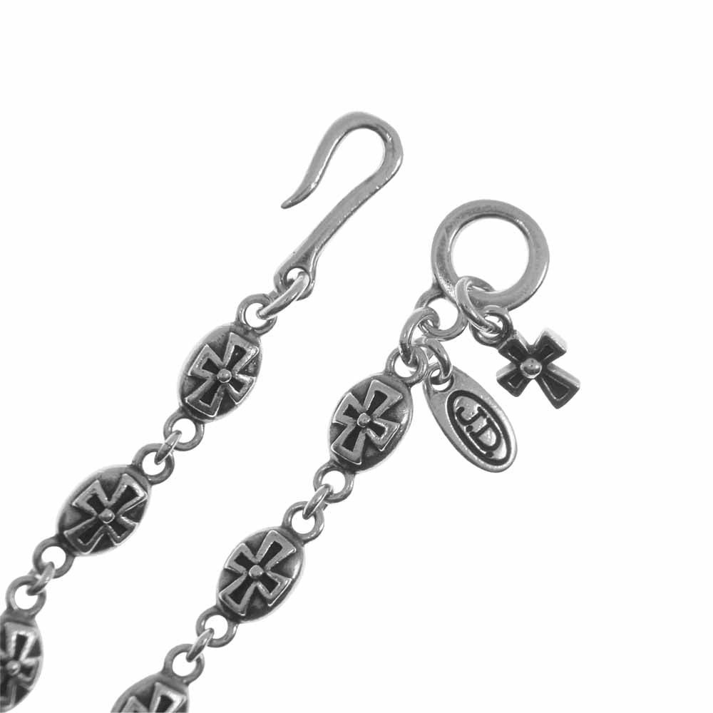 Justin Davis ジャスティンデイビス SNJ121 70cm  HEAVY CROSS ネックレスチェーン シルバー系【中古】
