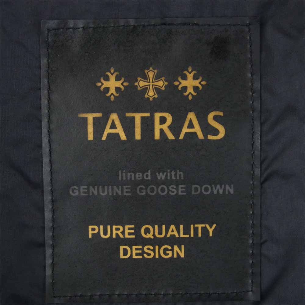 TATRAS タトラス LTA17A4496 国内正規品 DOWN JACKET ダウン ジャケット ポーランド製 ブラック系 02【中古】