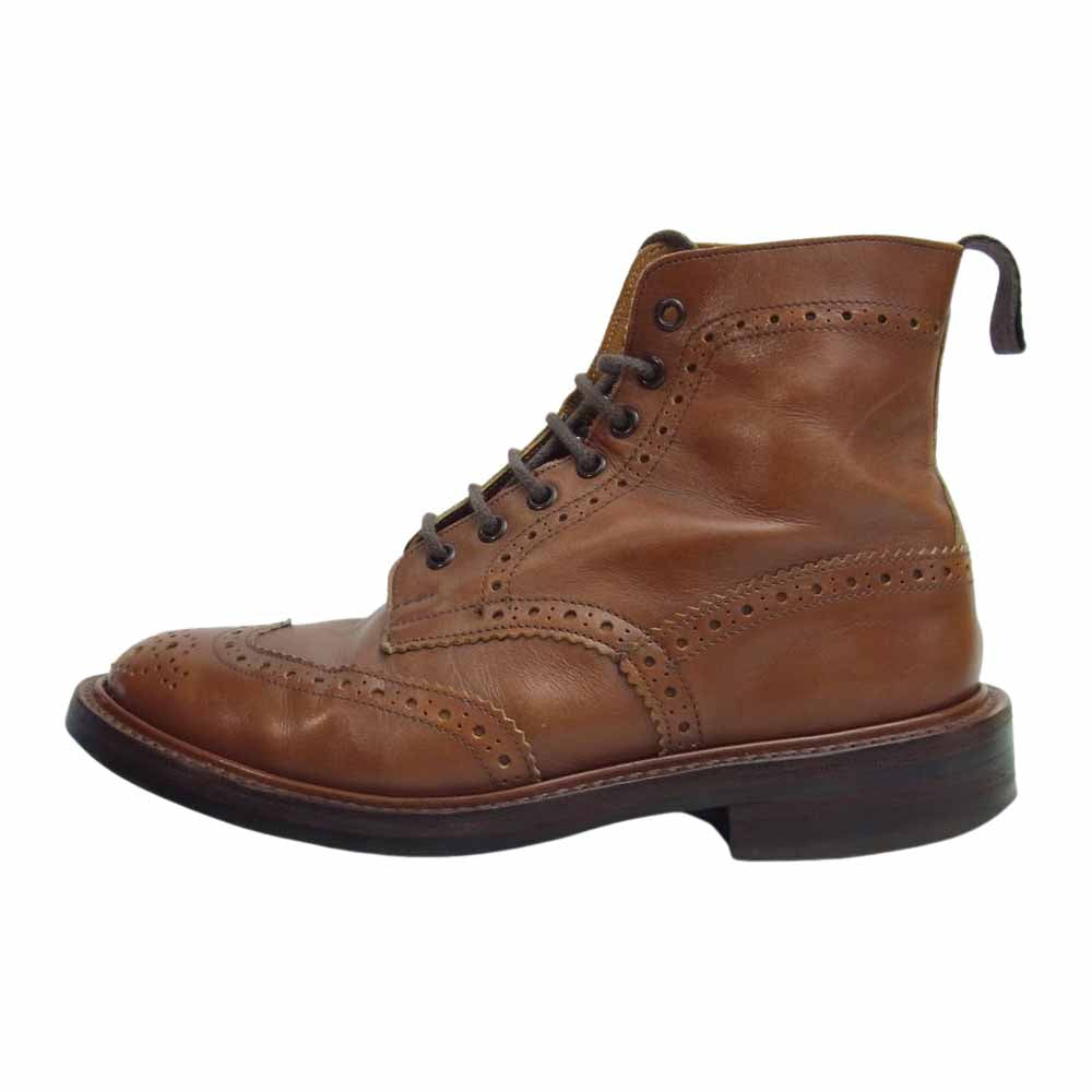 Tricker's トリッカーズ M2508 MALTON モールトン カントリー ブーツ ダイナイトソール インソール実寸サイズ25㎝【中古】