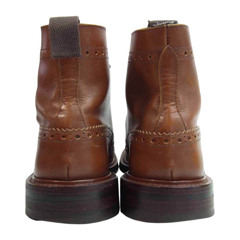 Tricker's トリッカーズ M2508 MALTON モールトン カントリー ブーツ ダイナイトソール インソール実寸サイズ25㎝【中古】