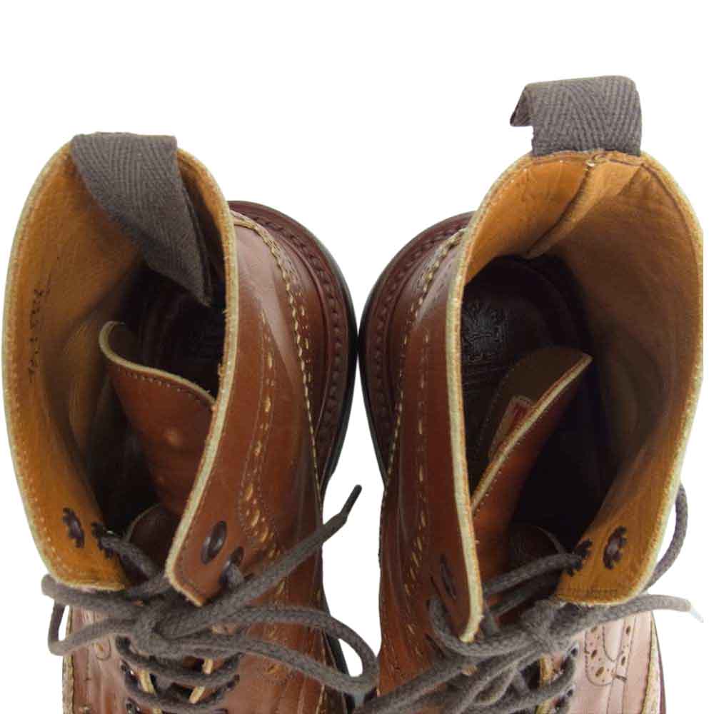 Tricker's トリッカーズ M2508 MALTON モールトン カントリー ブーツ ダイナイトソール インソール実寸サイズ25㎝【中古】