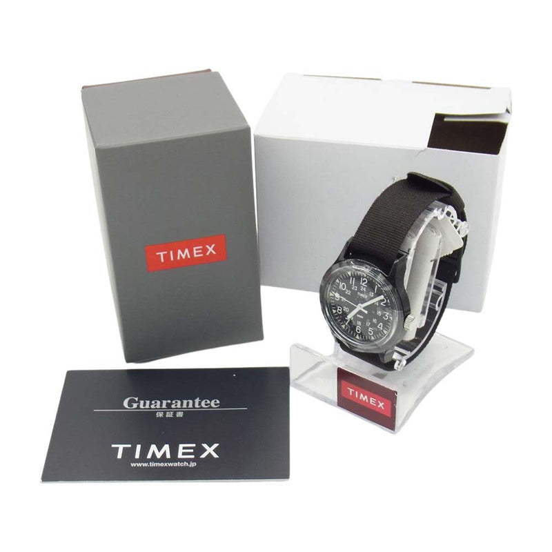 TIMEX タイメックス TW2R13800 CAMPER キャンパー 腕時計 ブラック系【新古品】【未使用】【中古】