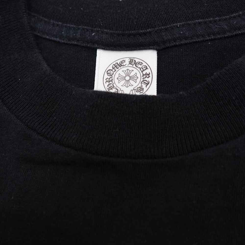CHROME HEARTS クロムハーツ（原本無） 国内正規品 東京限定 CHプラス TOKYO バックプリント ポケット付 半袖Tシャツ ブラック系 S【中古】