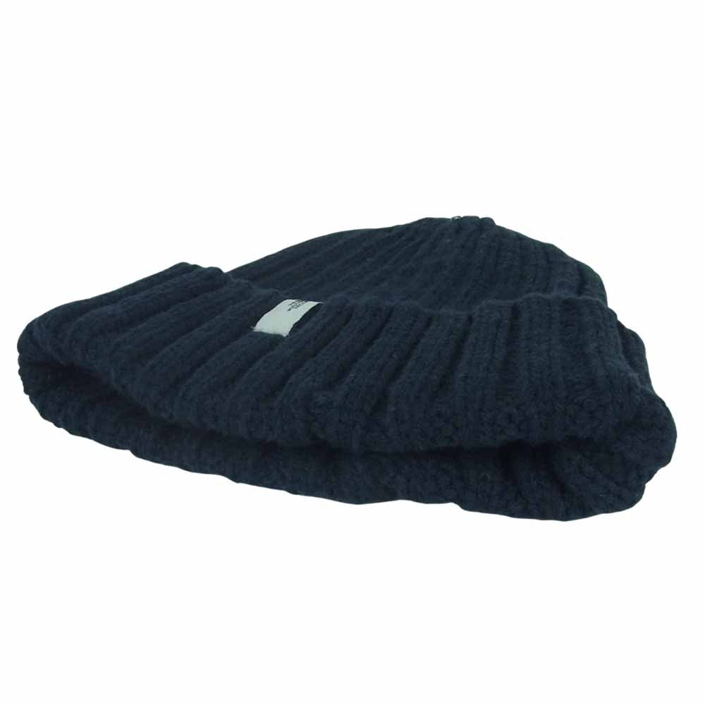 THE NORTH FACE ノースフェイス NN41534 RADIAL BEANIE ラジアル ビーニー ニットキャップ 中国製 ダークネイビー系【中古】