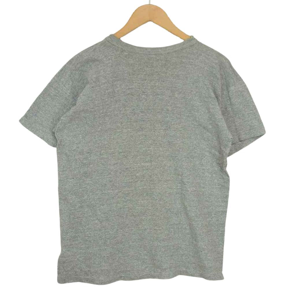 Champion チャンピオン 80‘ｓ トリコタグ tシャツ 霜降り グレー グレー系 L【中古】