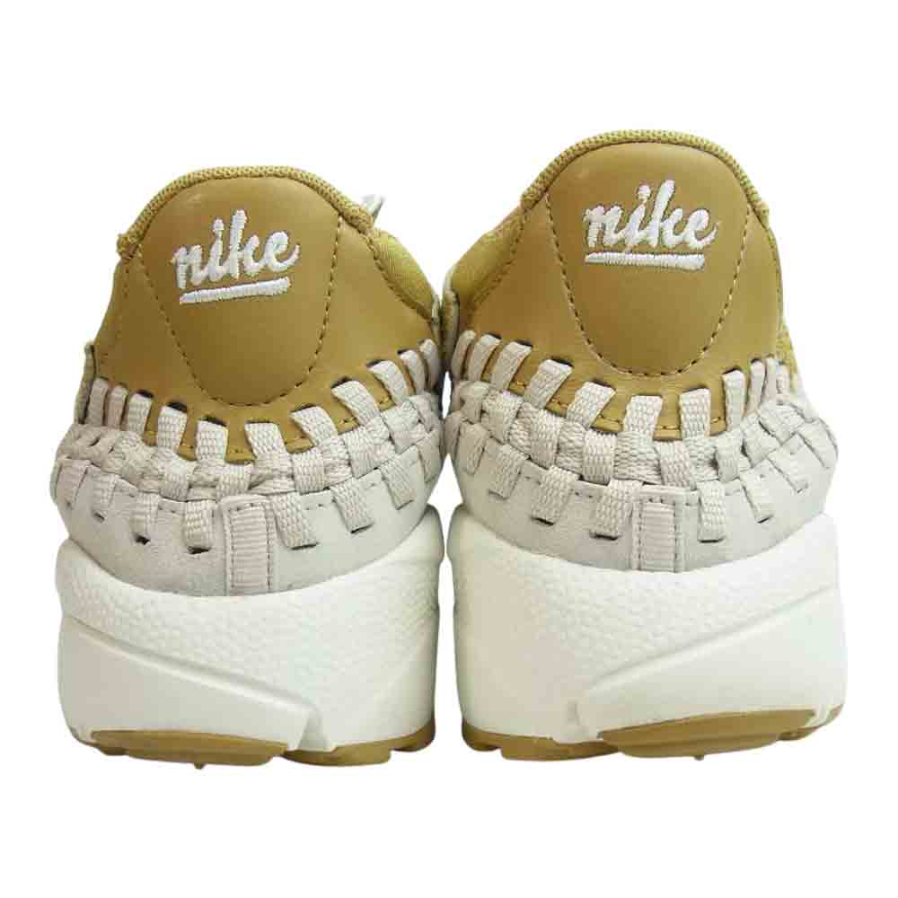 NIKE ナイキ 913929-700 AIR FOOTSCAPE WOVEN CHUKKA QS エア フットスケープ ウーブン チャッカ スニーカー ライトブラウン系 ホワイト系 27㎝【中古】