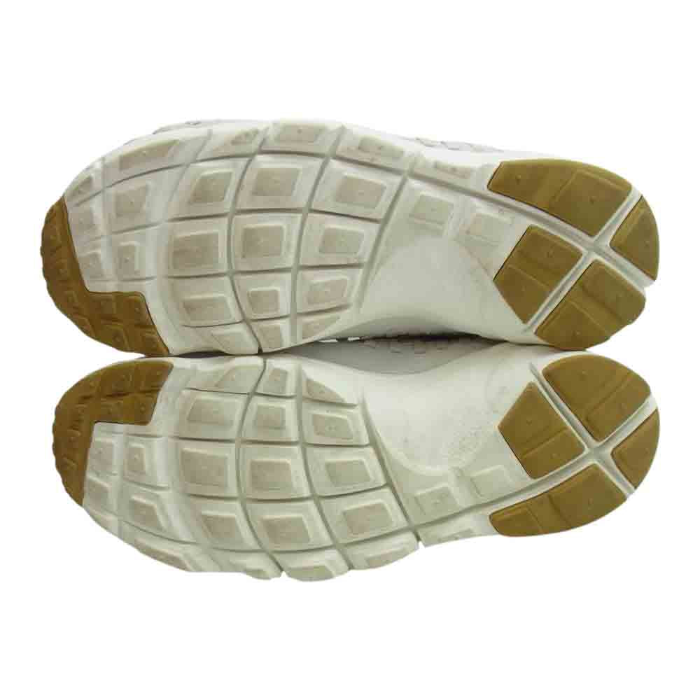 NIKE ナイキ 913929-700 AIR FOOTSCAPE WOVEN CHUKKA QS エア フットスケープ ウーブン チャッカ スニーカー ライトブラウン系 ホワイト系 27㎝【中古】