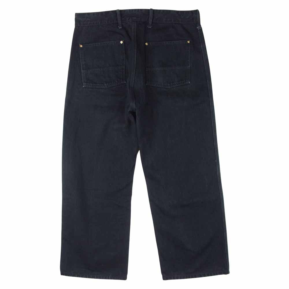 アトラクションズ WEARMASTERS 512 DOUBLE KNEE PAINTER PANTS ウエアマスターズ ダブルニー ペインター パンツ ブラック系 W34【中古】