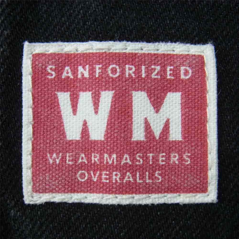 アトラクションズ WEARMASTERS 512 DOUBLE KNEE PAINTER PANTS ウエアマスターズ ダブルニー ペインター パンツ ブラック系 W34【中古】