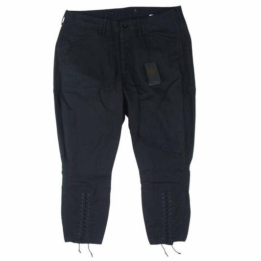 BLACK SIGN ブラックサイン 18SS BSSP-18509B Linen Twill Sheriff Breeches リネン ツイル シェリフ ブリーチズ パンツ ブラック系 36【中古】