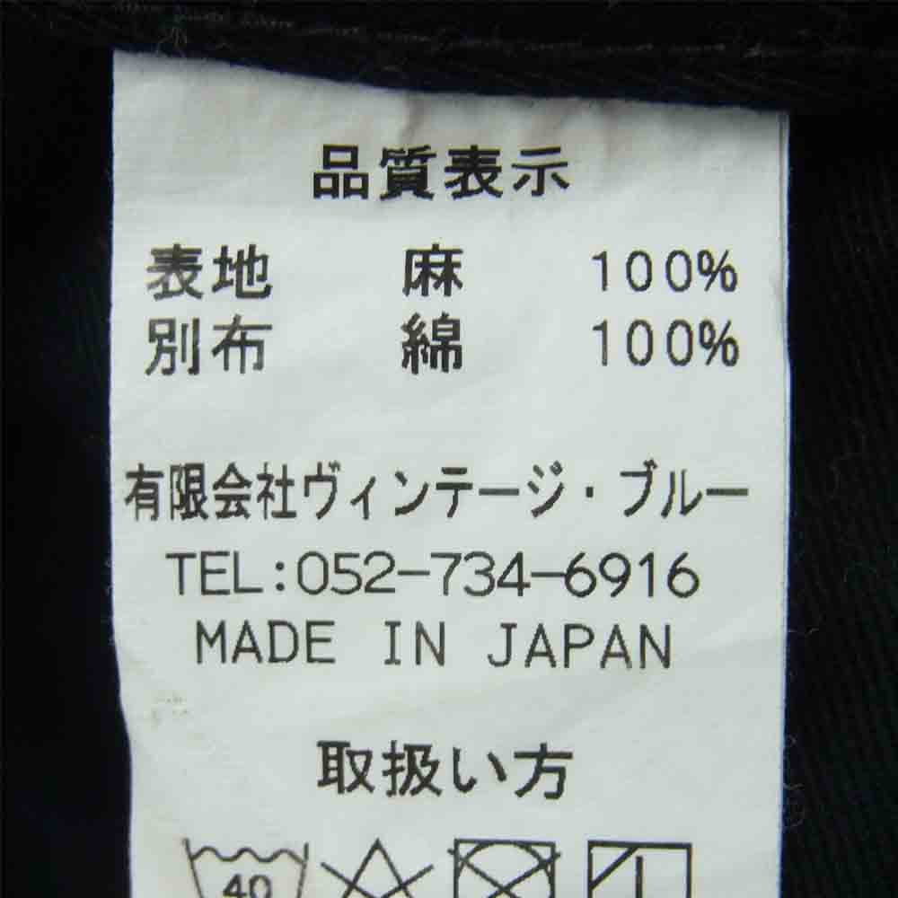 BLACK SIGN ブラックサイン 18SS BSSP-18509B Linen Twill Sheriff Breeches リネン ツイル シェリフ ブリーチズ パンツ ブラック系 36【中古】