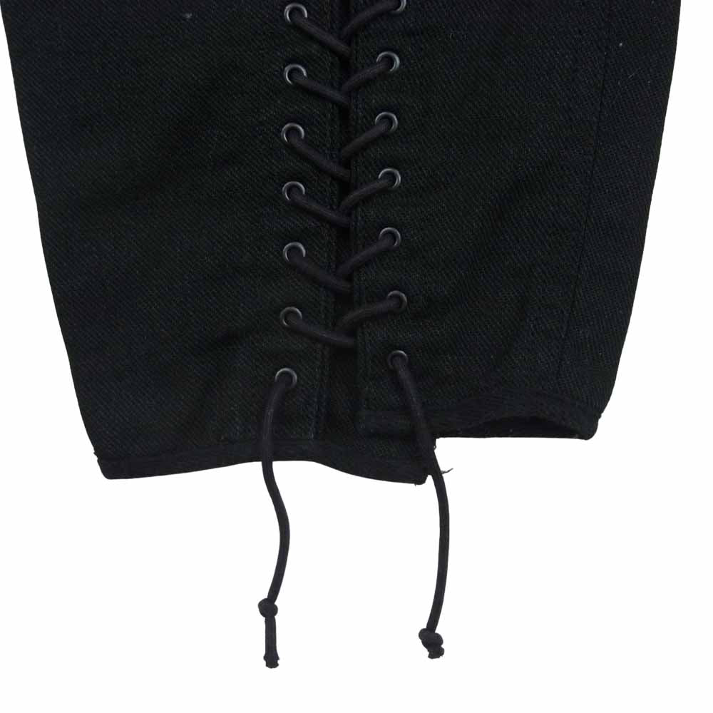 BLACK SIGN ブラックサイン 18SS BSSP-18509B Linen Twill Sheriff Breeches リネン ツイル シェリフ ブリーチズ パンツ ブラック系 36【中古】