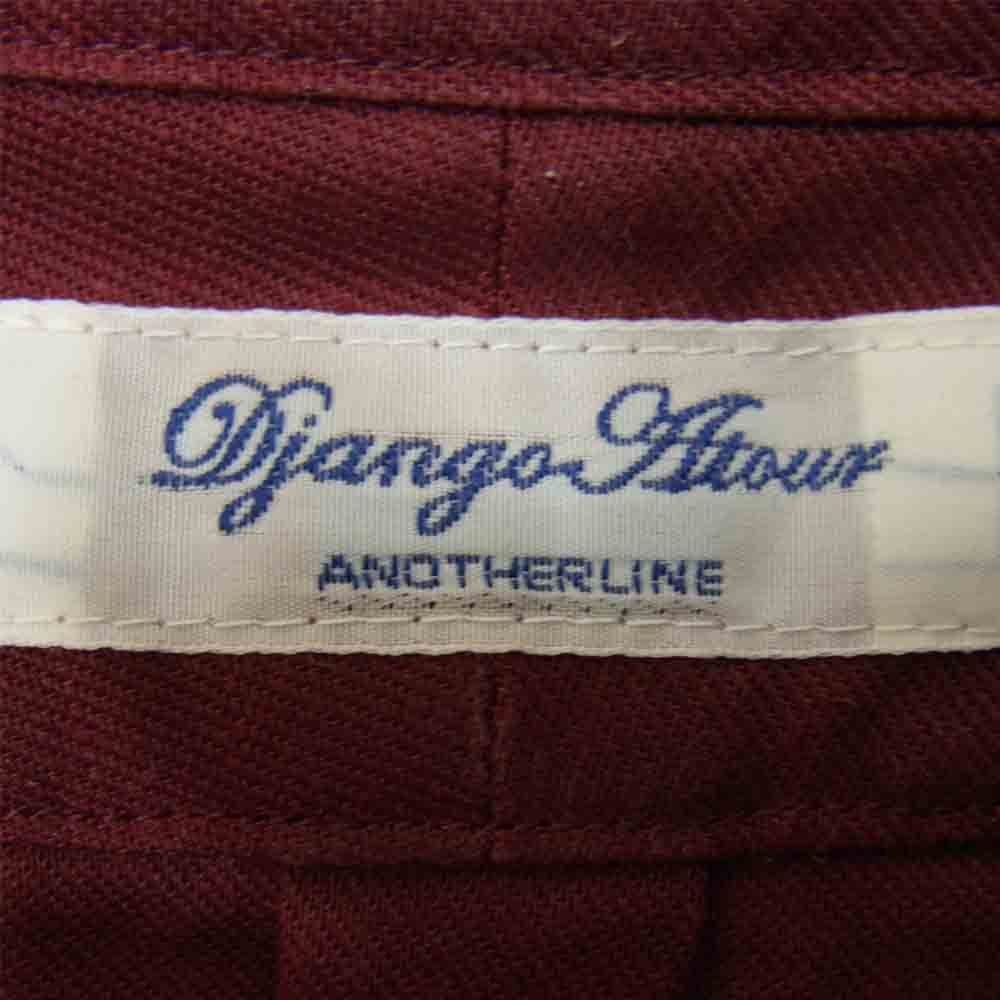 DJANGOATOUR ジャンゴアトゥール プルオーバー シャツ エンジ系 L【中古】