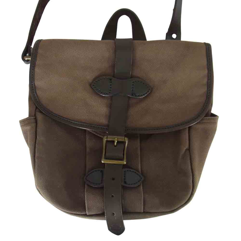 FILSON フィルソン SMALL RUGGED TWILL FIELD BAG スモール ラギッドツィル フィールド バッグ ショルダー ブラウン系【中古】