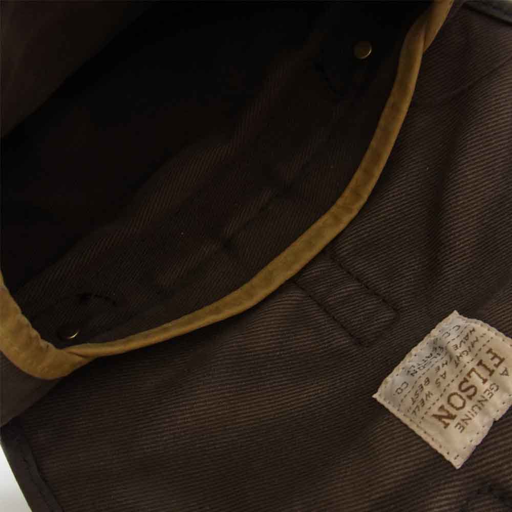 FILSON フィルソン SMALL RUGGED TWILL FIELD BAG スモール ラギッドツィル フィールド バッグ ショルダー ブラウン系【中古】