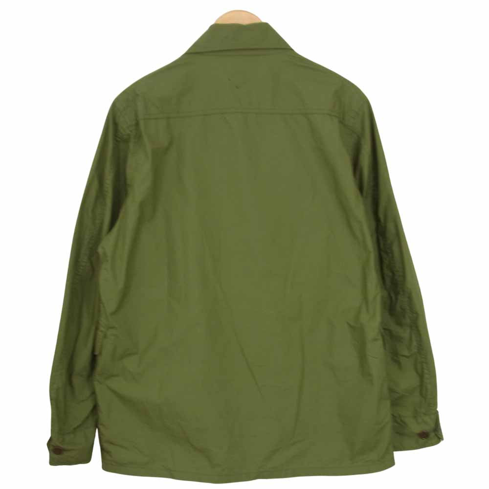 CORONA コロナ CS006-20-01 T-54 JAC SHIRT COTTON TYPEWRITER CLOTH ファティーグ シャツ ジャケット カーキ系 L【中古】