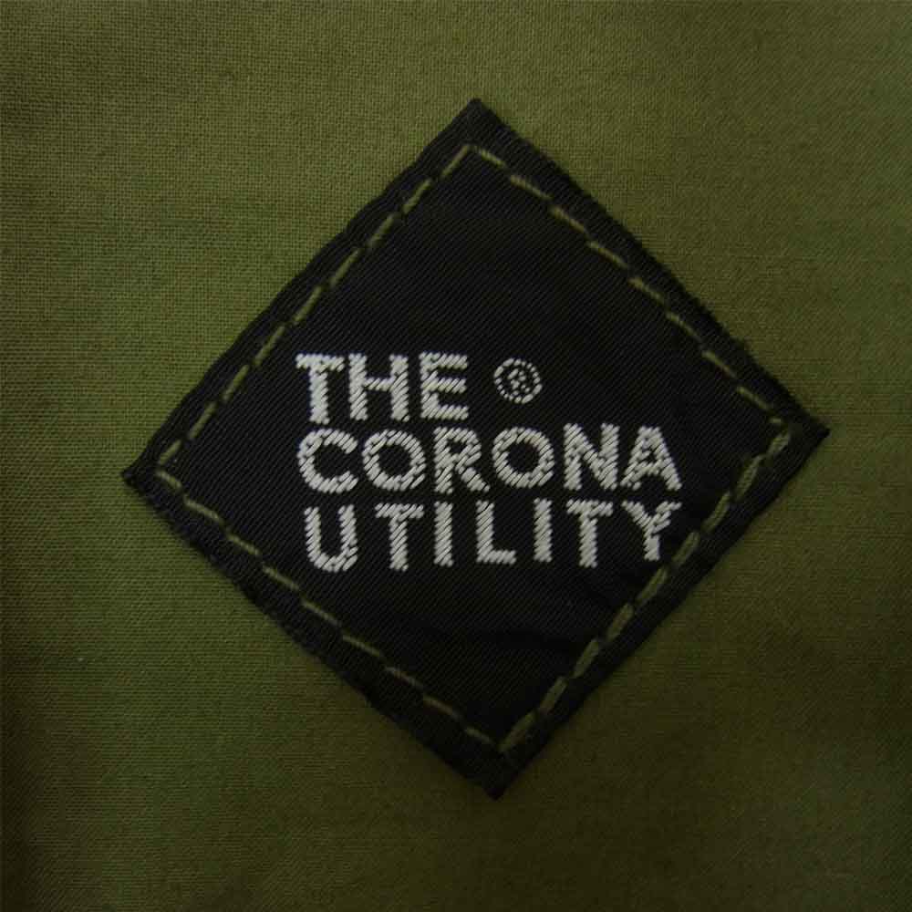 CORONA コロナ CS006-20-01 T-54 JAC SHIRT COTTON TYPEWRITER CLOTH ファティーグ シャツ ジャケット カーキ系 L【中古】