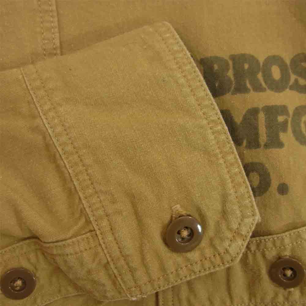 FREEWHEELERS フリーホイーラーズ FRONTY SPECIAL 1922 ワーク シャツ ベージュ系 16【中古】