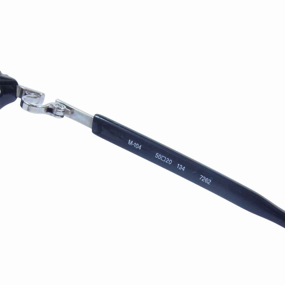 フォーナインズ M104 度入り コンビ ボストン 眼鏡 アイウェア ブラック系 50□20-134【中古】