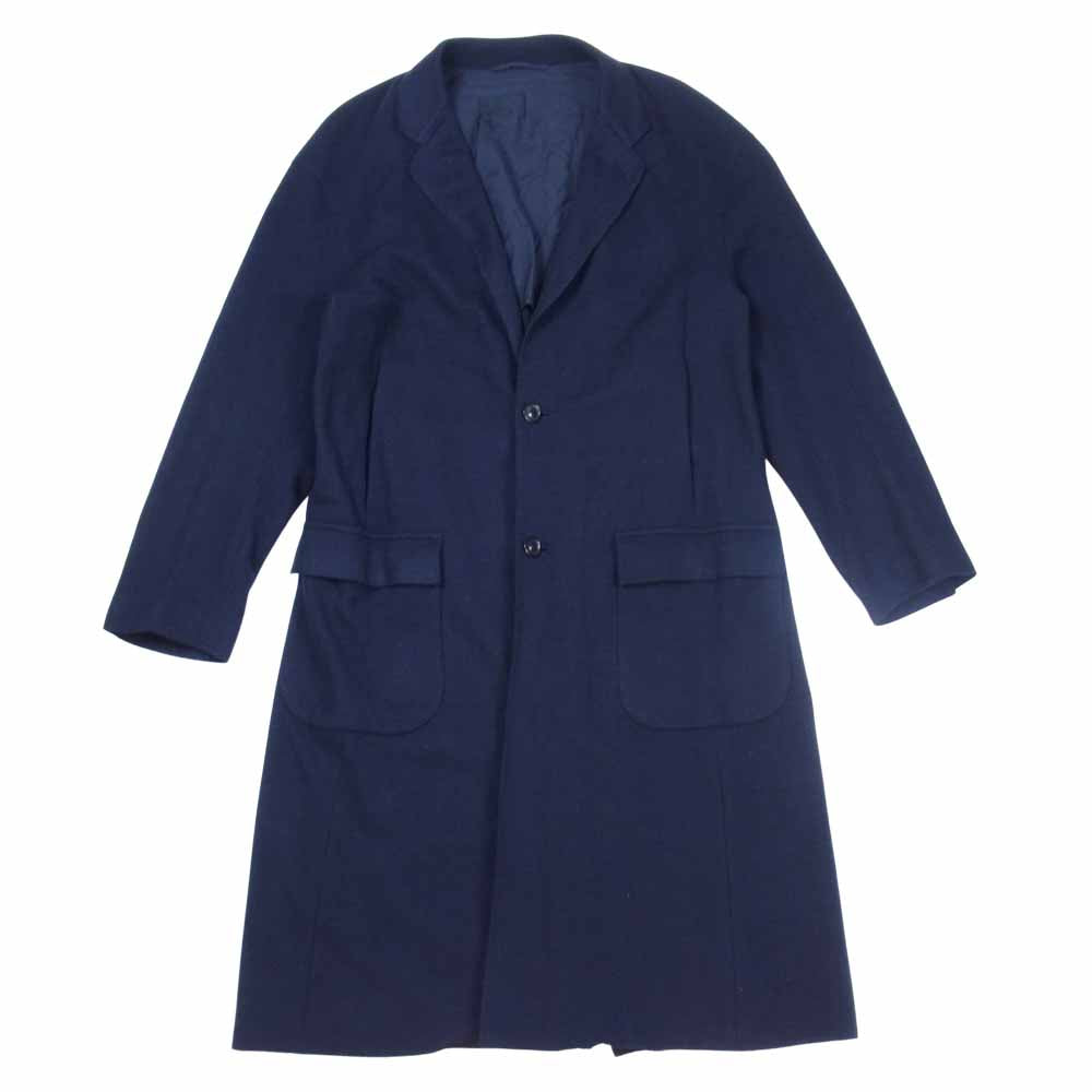 UNUSED アンユーズド 15AW US0983 カットオフウール チェスターコート ダークネイビー系 3【中古】