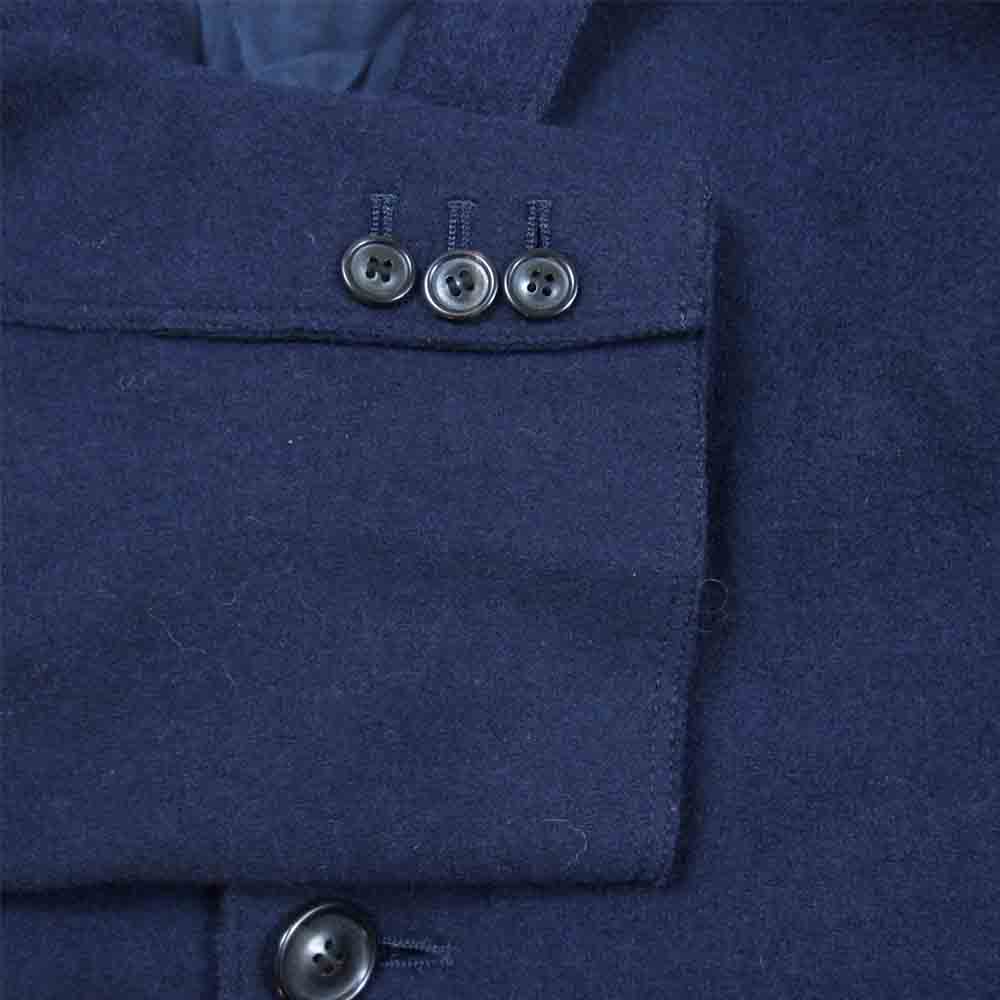 UNUSED アンユーズド 15AW US0983 カットオフウール チェスターコート ダークネイビー系 3【中古】