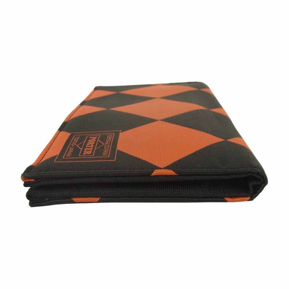 ポーター財布 オレンジ 財布 ブランド WONDER ワンダー LONG WALLET