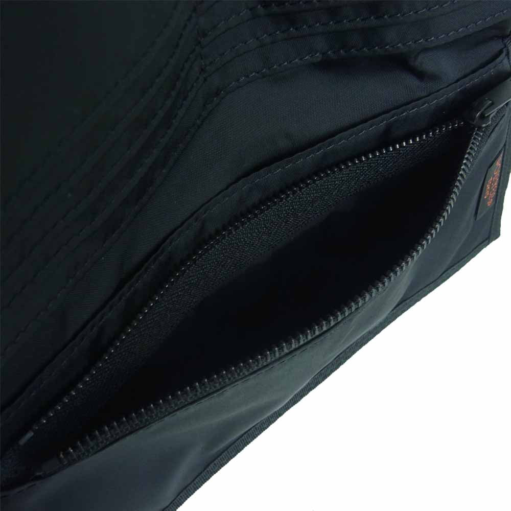 PORTER ポーター GHILLIE WALLET ダイヤシェイプ ロングウォレット 長財布 ブラック系 オレンジ系【美品】【中古】
