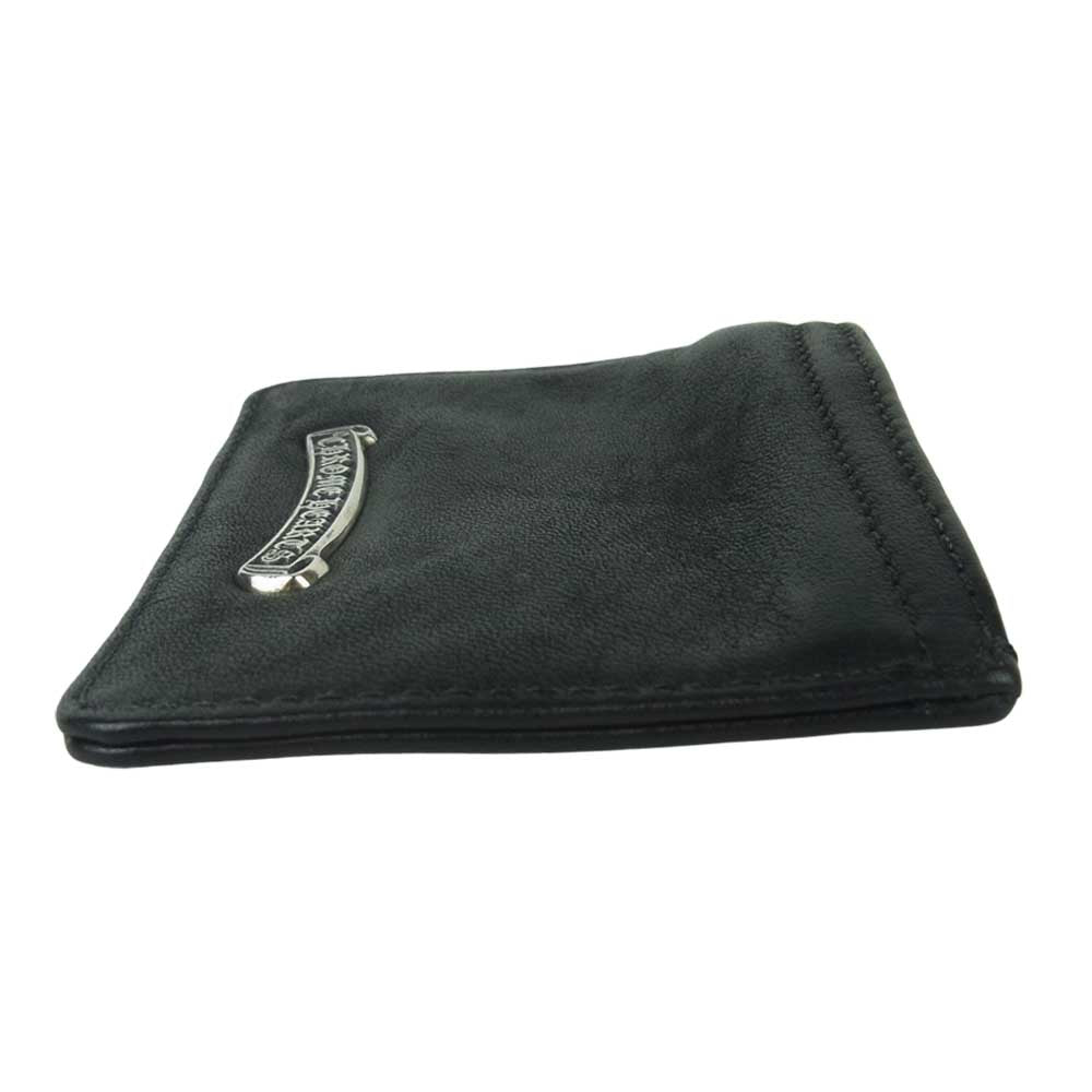 CHROME HEARTS クロムハーツ（原本有） 3?4 チェンジパース コインケース レザー ブラック系【中古】