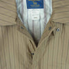 WOOLRICH ウールリッチ 2W5-9310 ストライプ ステンカラー コート コットン 中国製 ベージュ系 M【中古】