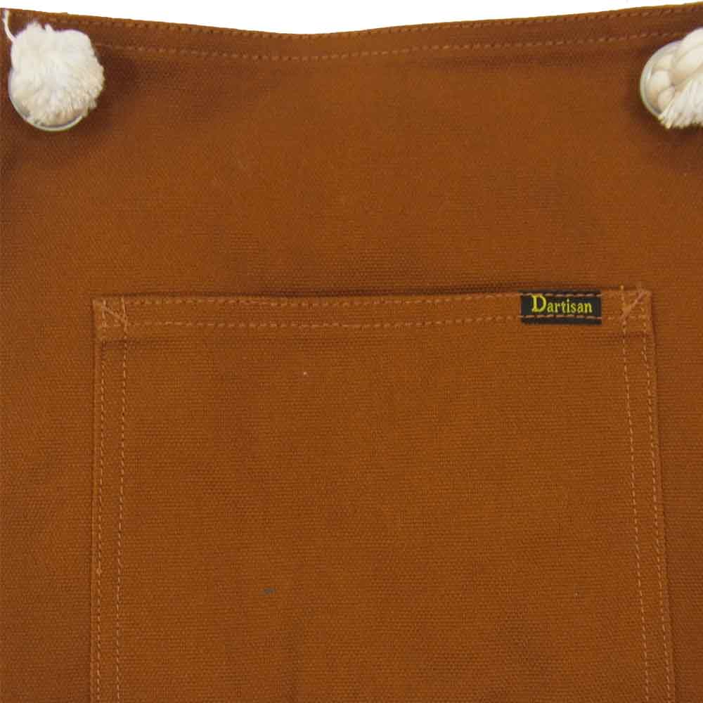 STUDIO D’ARTISAN ステュディオダルチザン エプロン ブラウン系【美品】【中古】